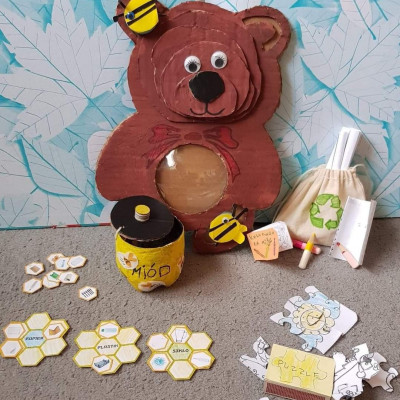 Miś edukacyjny Recyklinek
